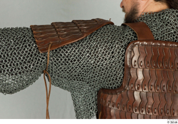  Photos Medieval Soldier in leather armor 5 